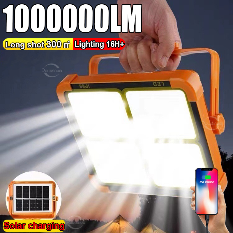 Renewable Energy Source - NEW 20000mAh Solar Rechargeable Camping Lantern