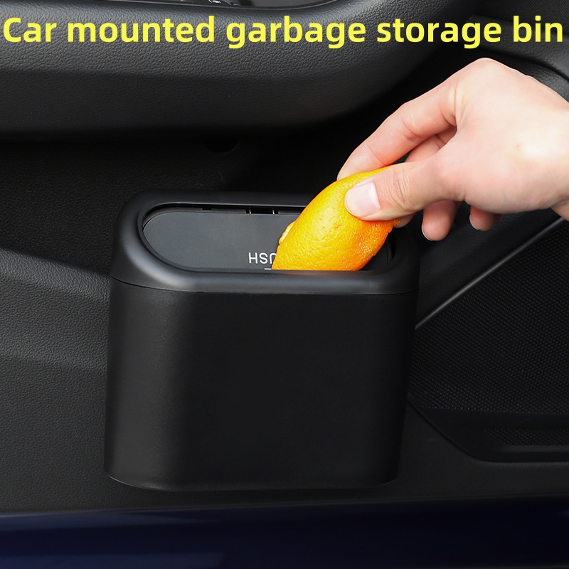 Renewable Energy Resources - Car Trash Bin Door Mounted Storage