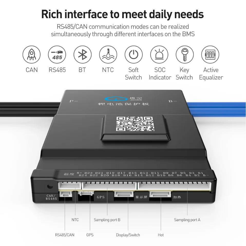 Renewable Energy Us - JIKONG Smart Active Balance BMS for