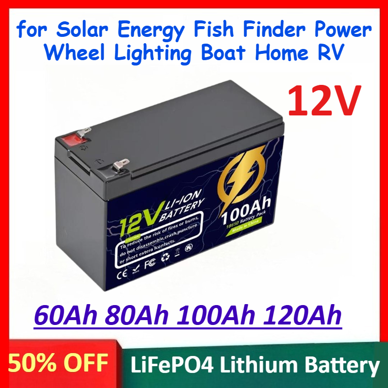 12V 60Ah 80Ah 100Ah 120Ah LiFe - Renewable Energy Source incelemesi ve fiyatı