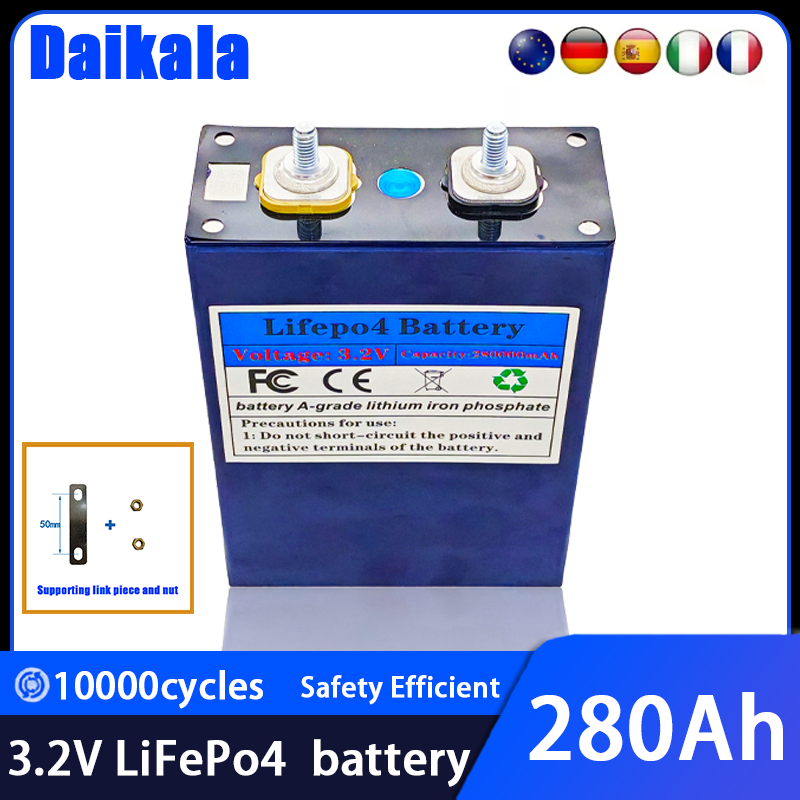 NEW 3.2V  280Ah LiFePO4 Batter - Renewable Energy Source incelemesi ve fiyatı