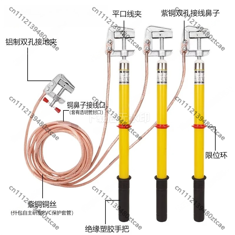 10KV High Voltage Grounding Wi - Earthing Grounding Rod incelemesi ve fiyatı