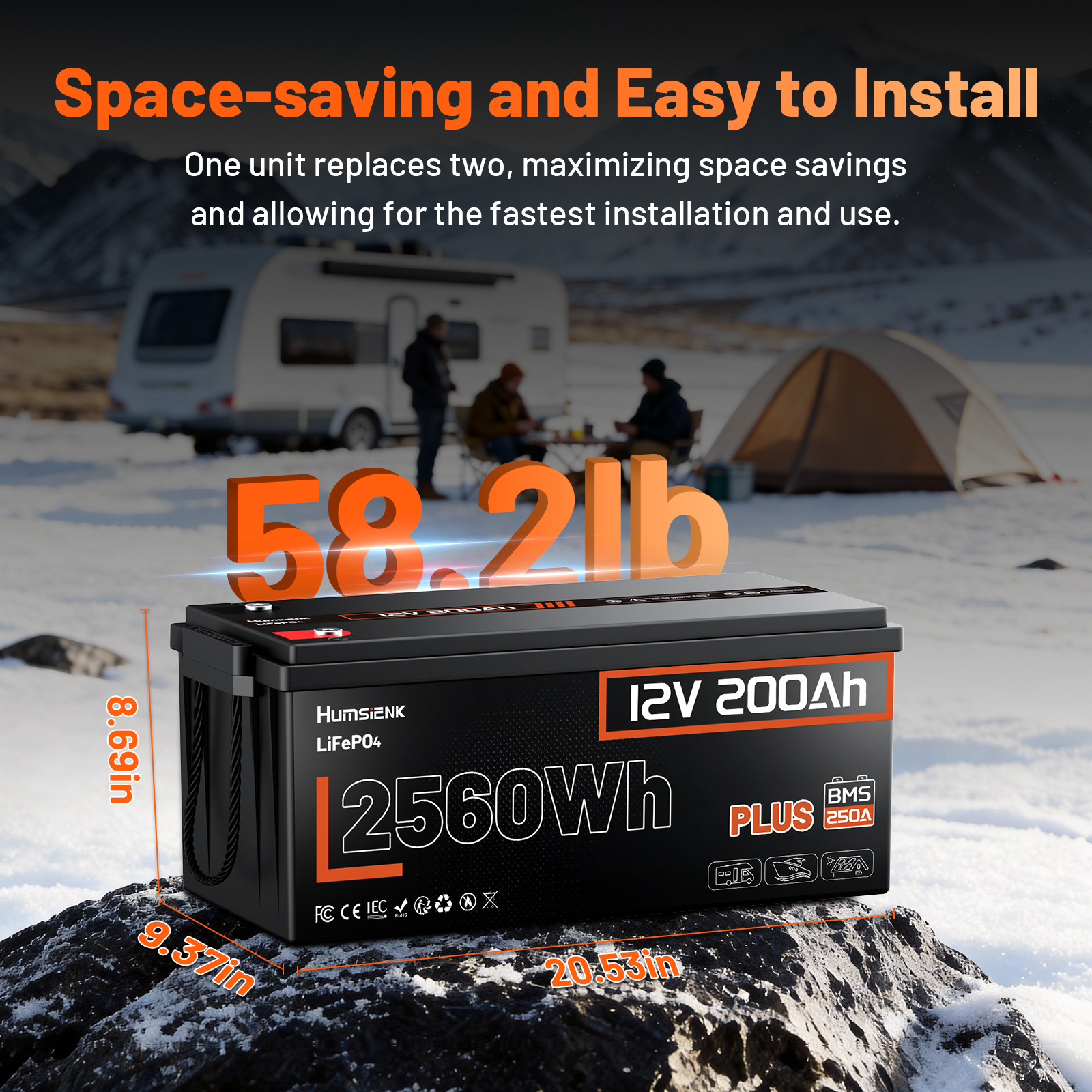 Humsienk 12V 200Ah LiFePO4 Bat - Renewable Energy Source incelemesi ve fiyatı