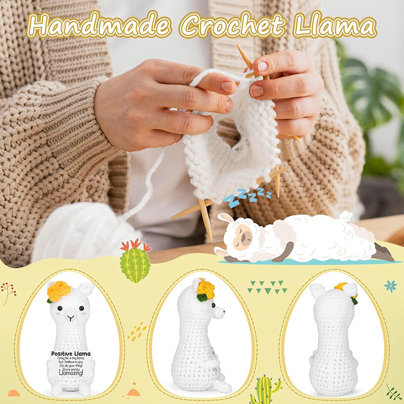 Funny Handmade Crochet Llama P - Renewable Energy Resources incelemesi ve fiyatı