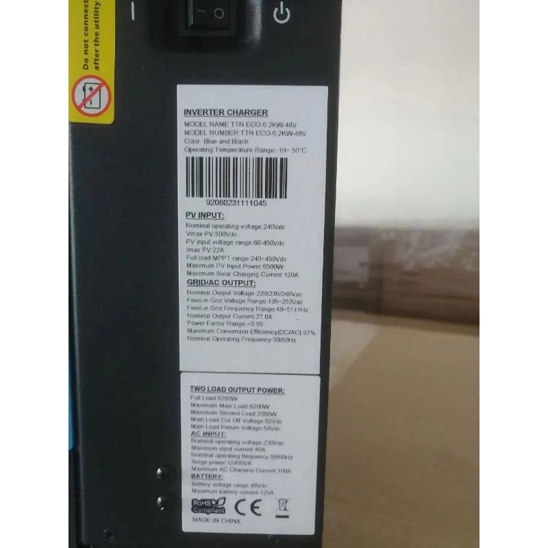 Hybrid Solar Inverter 3kw 5kw  - Renewable Energy Us incelemesi ve fiyatı