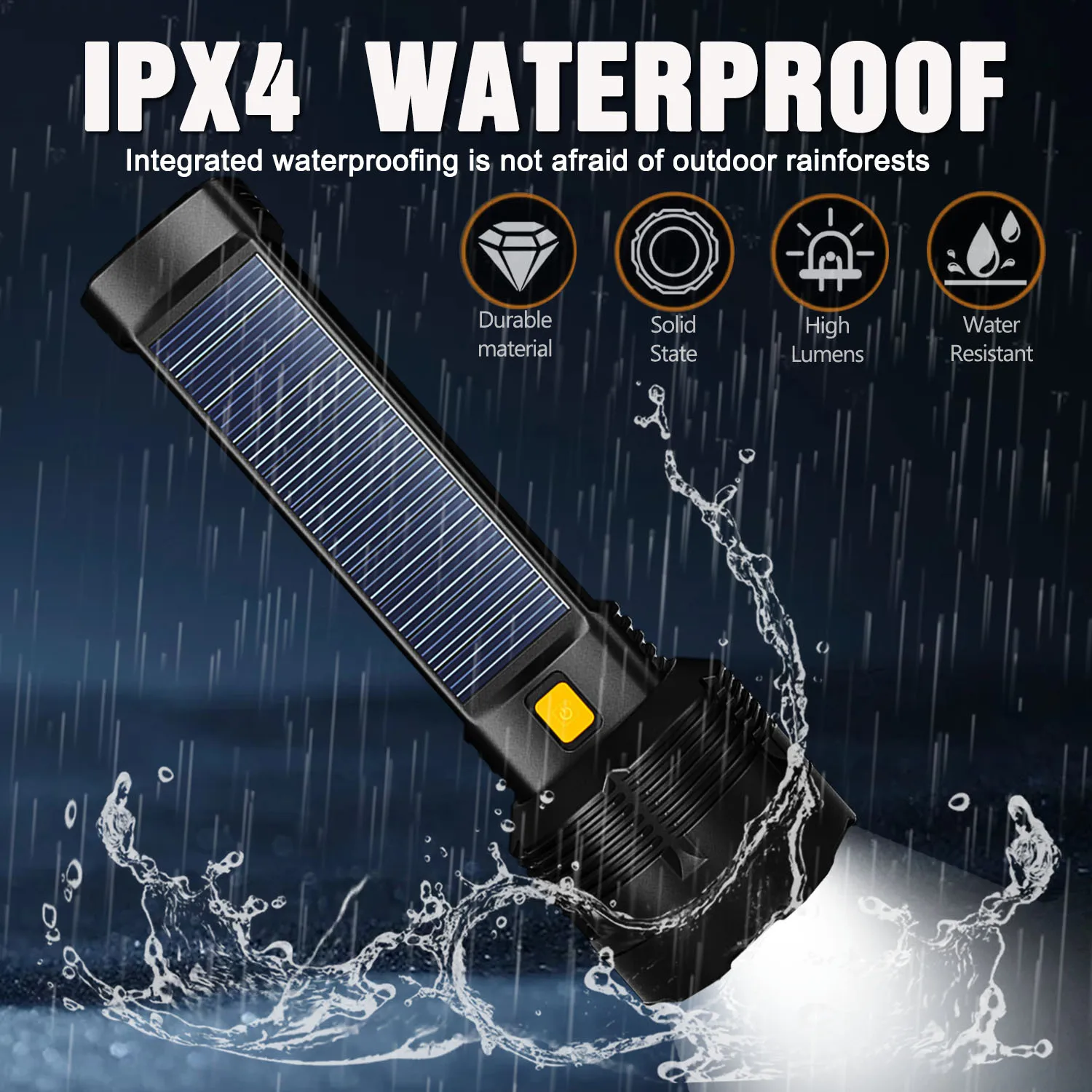 Solar-powered Flashlight Super - Renewable Energy Source incelemesi ve fiyatı