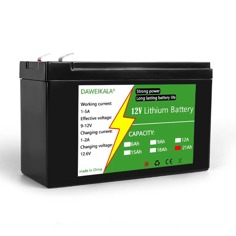 12V 6Ah-21Ah 18650 Lithium Bat - Renewable Energy Source incelemesi ve fiyatı