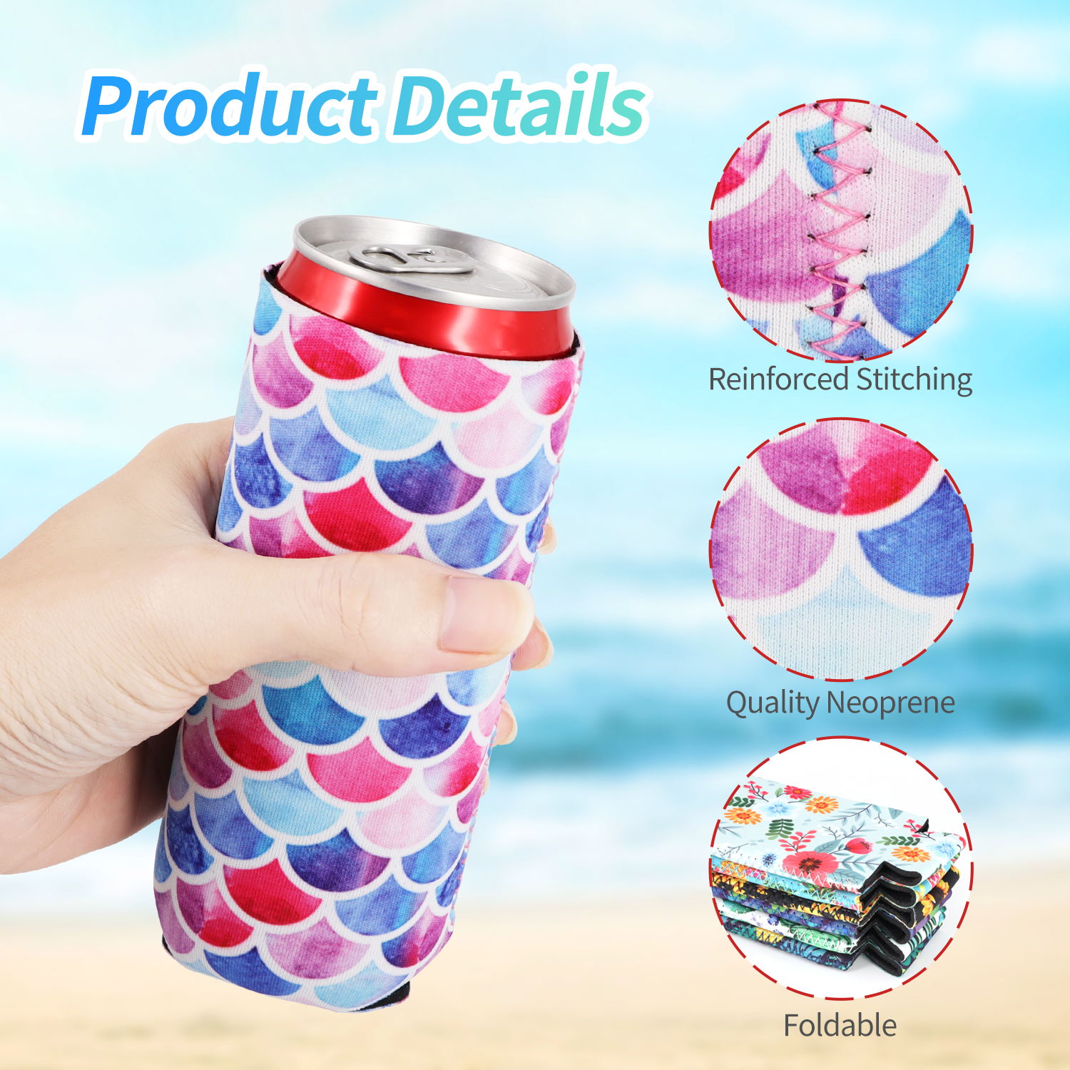 2Pcs Slim Can Sleeves, Reusabl - Renewable Energy Resources incelemesi ve fiyatı