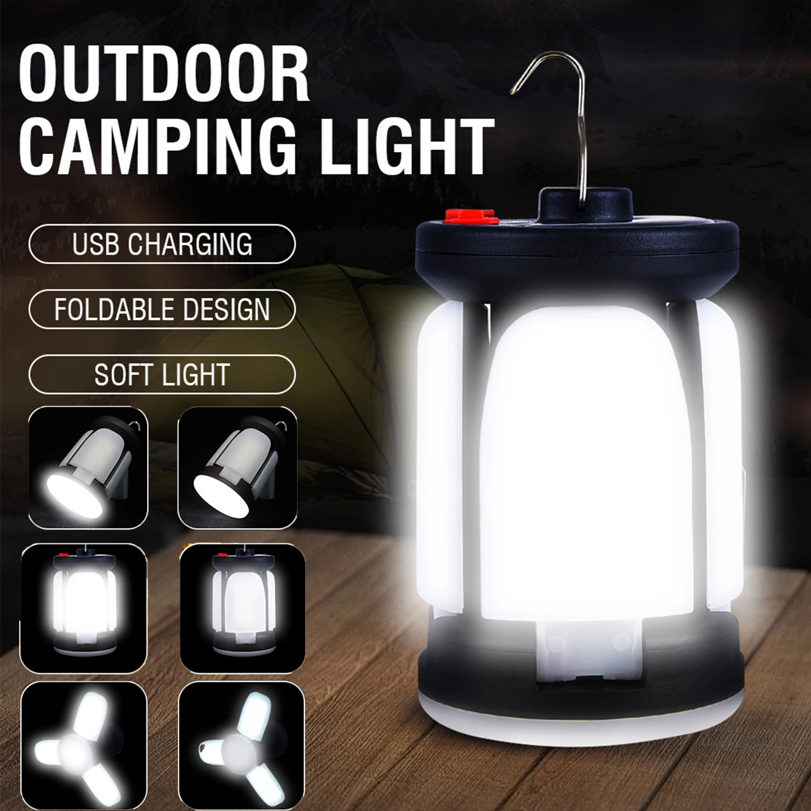 High Power Solar LED Camping L - Renewable Energy Source incelemesi ve fiyatı
