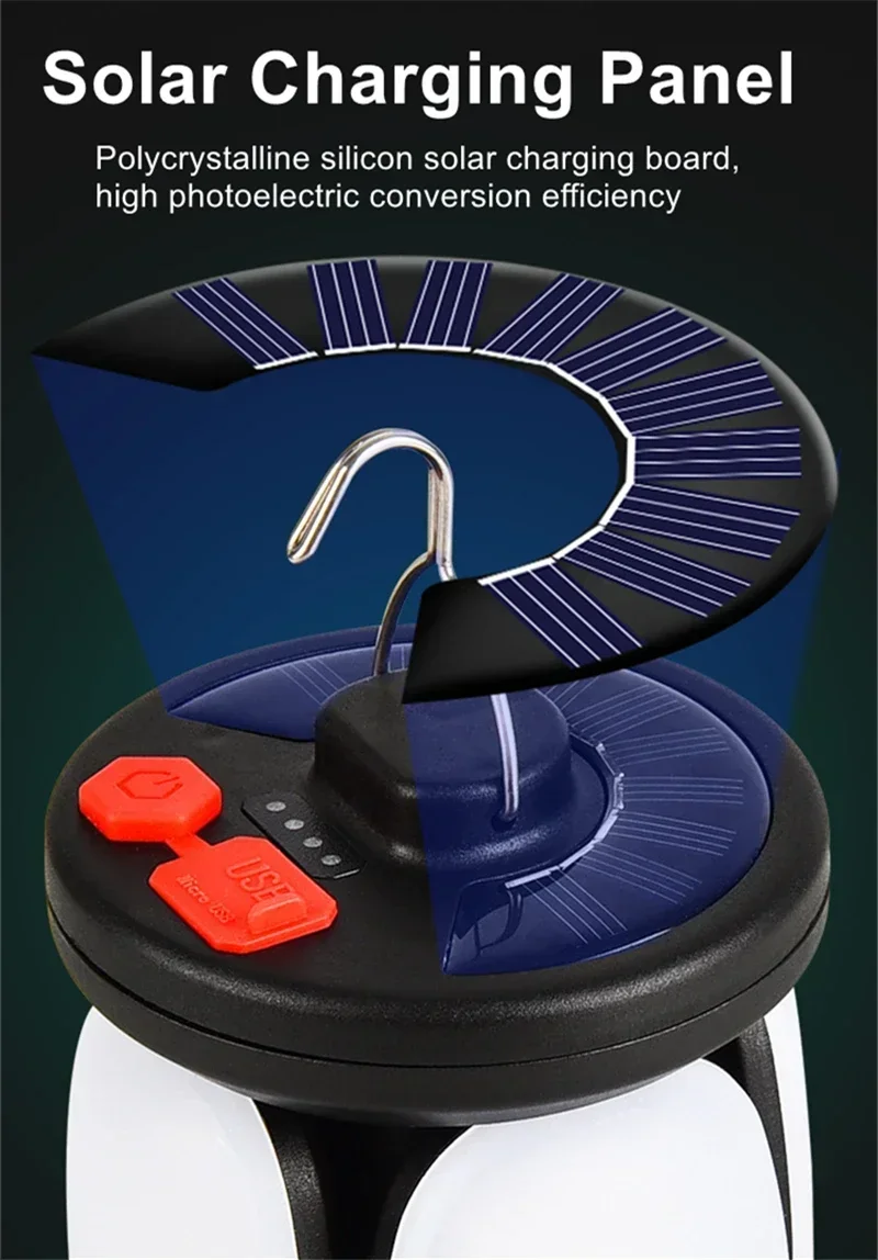 High Power Solar LED Camping L - Renewable Energy Source incelemesi ve fiyatı